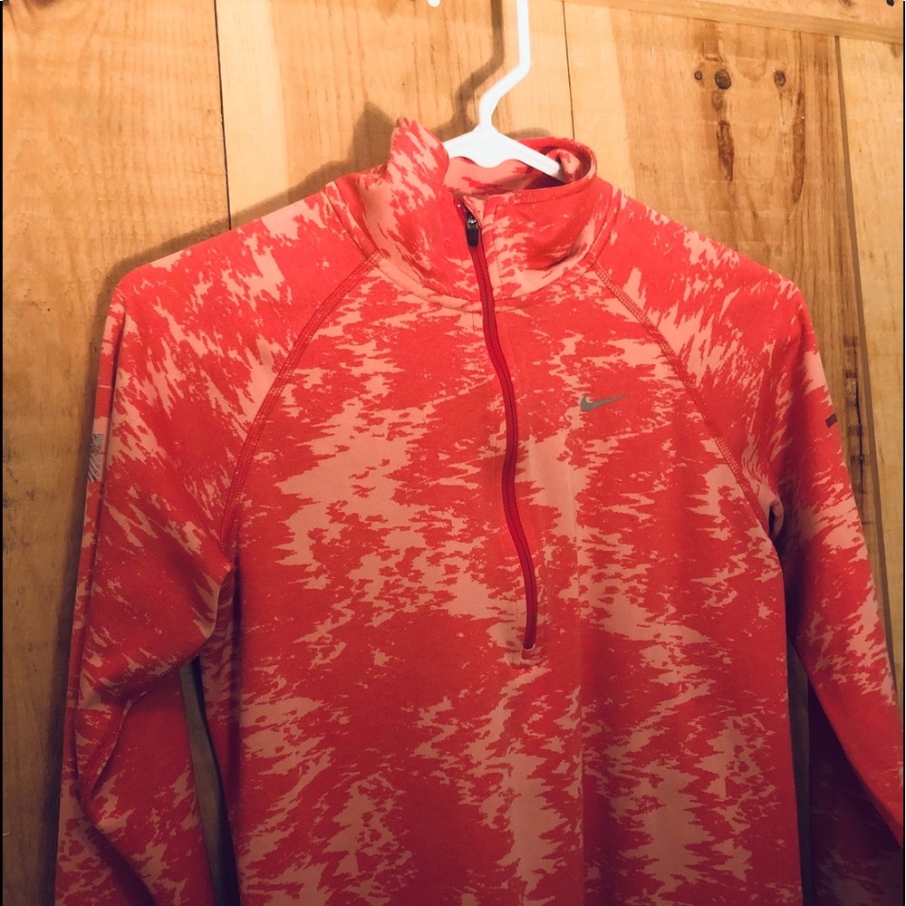 Nike half zip running top